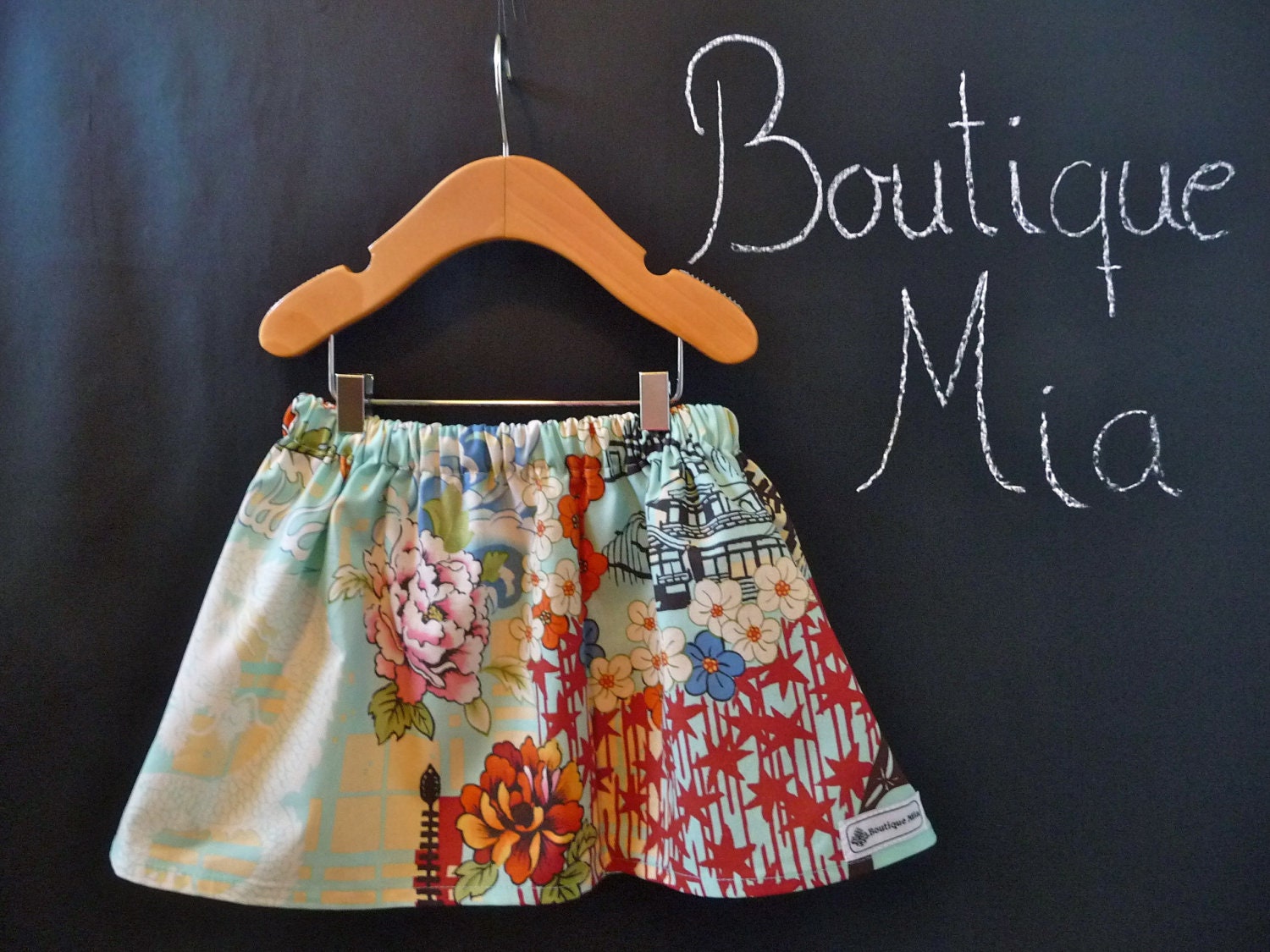 BUY 2 get 1 FREE - Skirt - Alexander Henry - Koto - Pick the size Newborn up to 12 Years by Boutique Mia