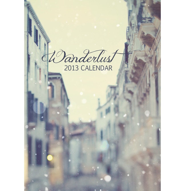 RESERVED for Pema - 2013 Calendar, Travel Photography, Wanderlust