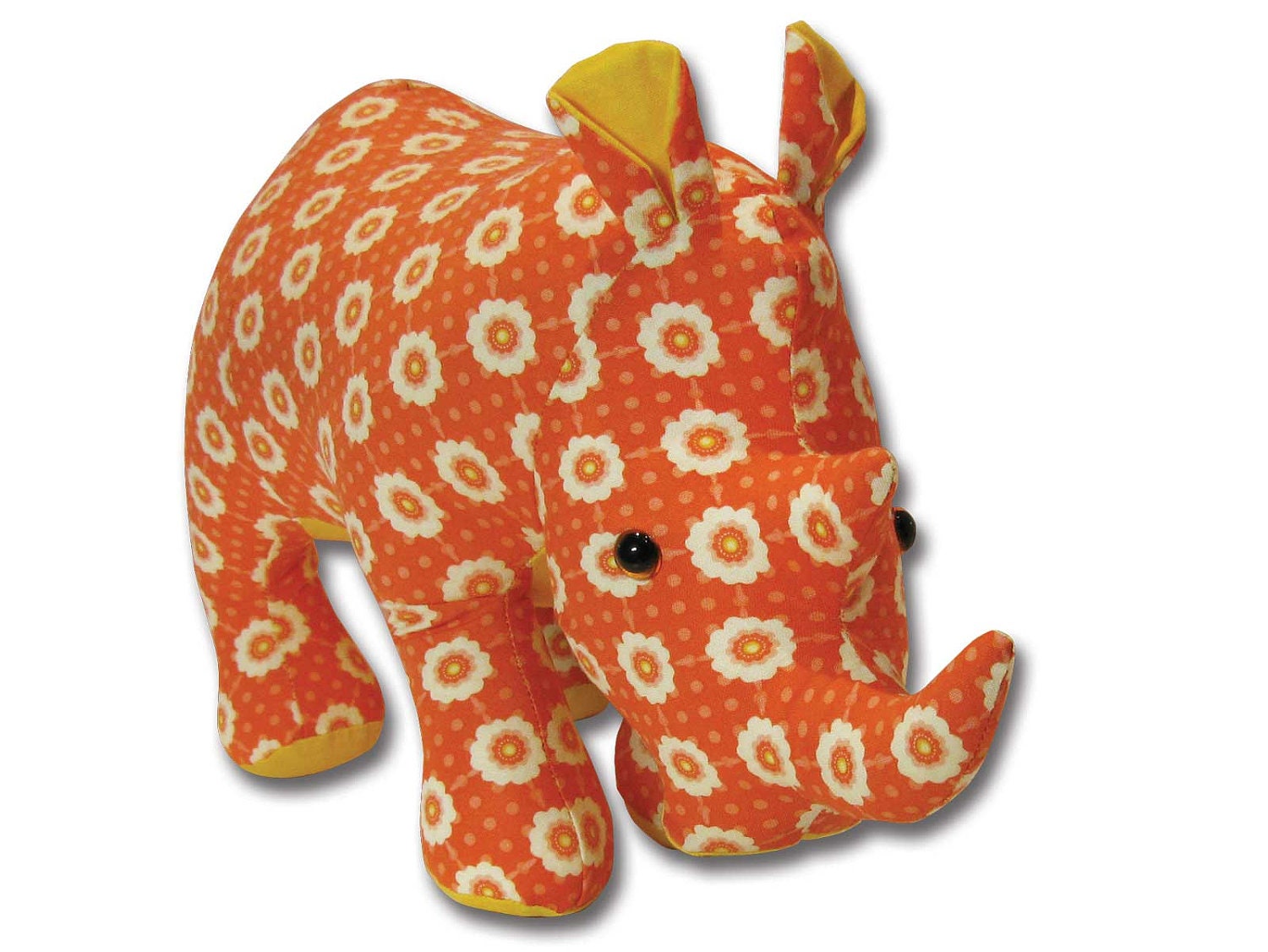 Rhino Soft Toy Pattern PDF INSTANT DOWNLOAD