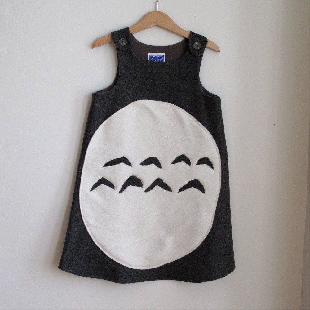 My Neighbor Totoro Girls Costume Dress reserved for by aprilscott
