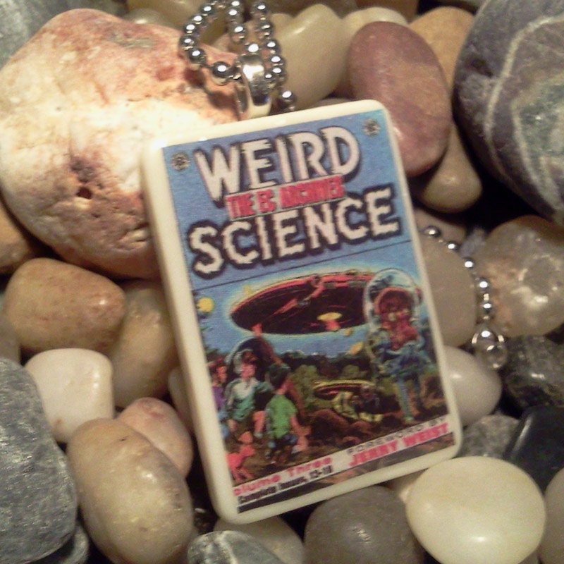 Weird Science Comic Pendant