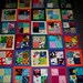 patchwork quilt top, eye spy, for boy or girl