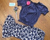 Blueberry Knit Top