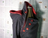 nursing hoodie For New Moms Everywhere - winter fleece HOODIE and nursing function Upgrade Fee.  choose your colors.