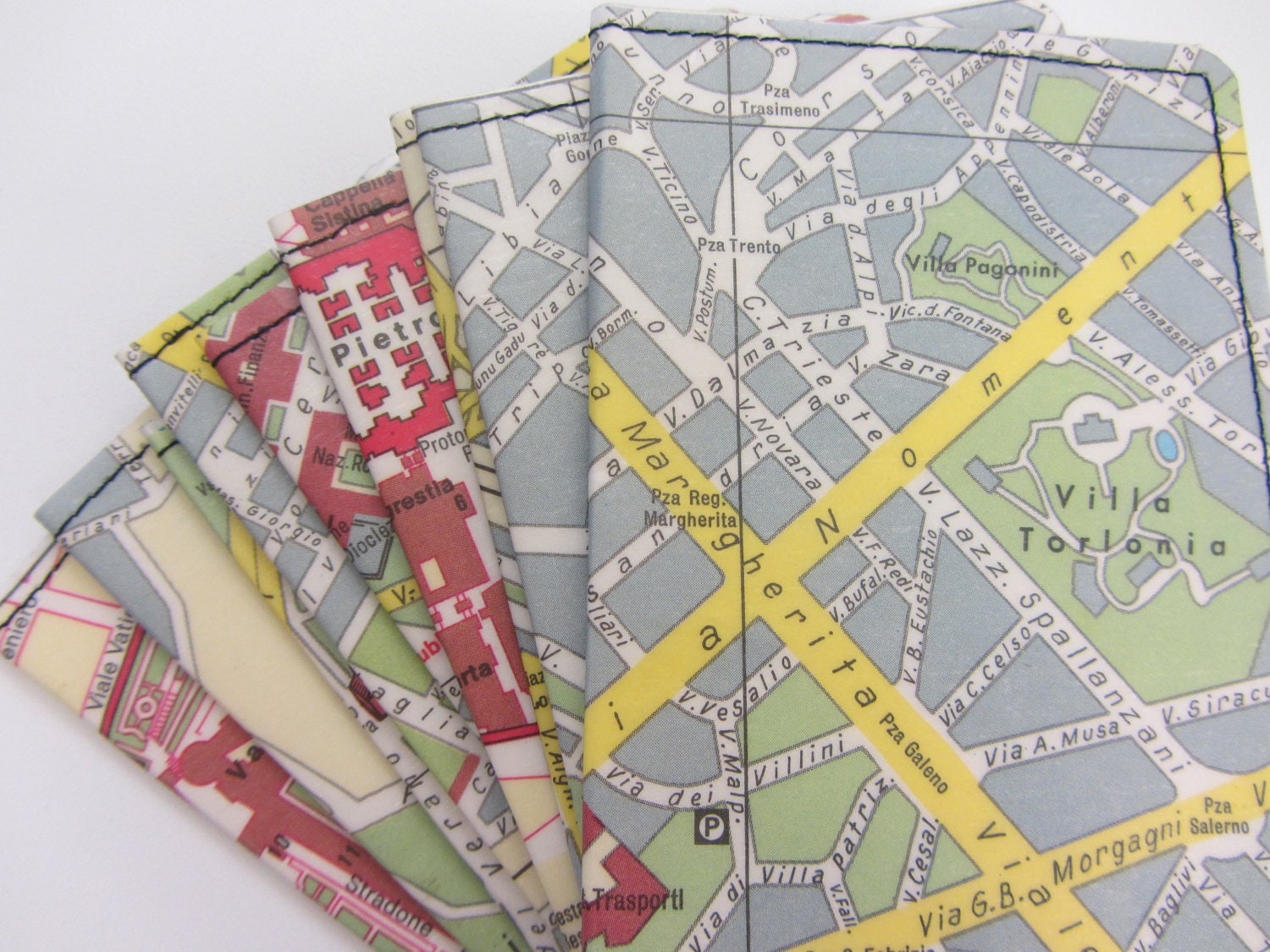 Slim Wallet- Rome, Vatican, Italy- choose 1
