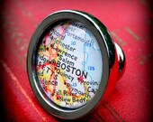 Boston Map Drawer Pull