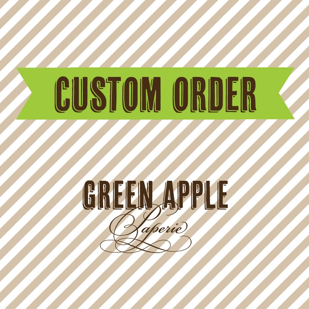 RESERVED LISTING - order for mylittlehappyplace