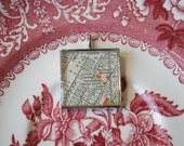 Lincoln Center New York City Map Pendant