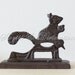 Autumn Acorns - Vintage Squirrel Nutcracker - Cast Iron - Vintage Kitchen - Cottage Decor