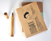 Prehensile Beard handmade journal