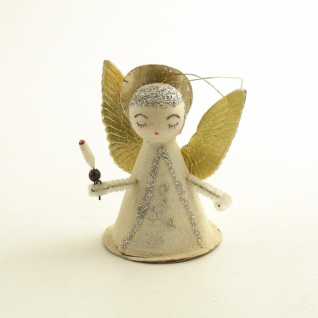 Vintage Christmas Angles – Vintage Christmas Ornament Angel with ...