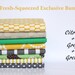 a fresh-squeezed exclusive fat quarter bundle (citron grey and green)--misc. designers--8 pieces--2 yards total
