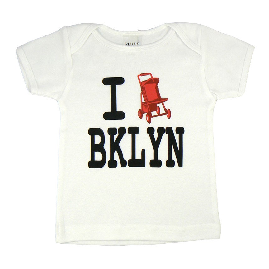 I Stroll Bklyn short sleeve tee or onesie