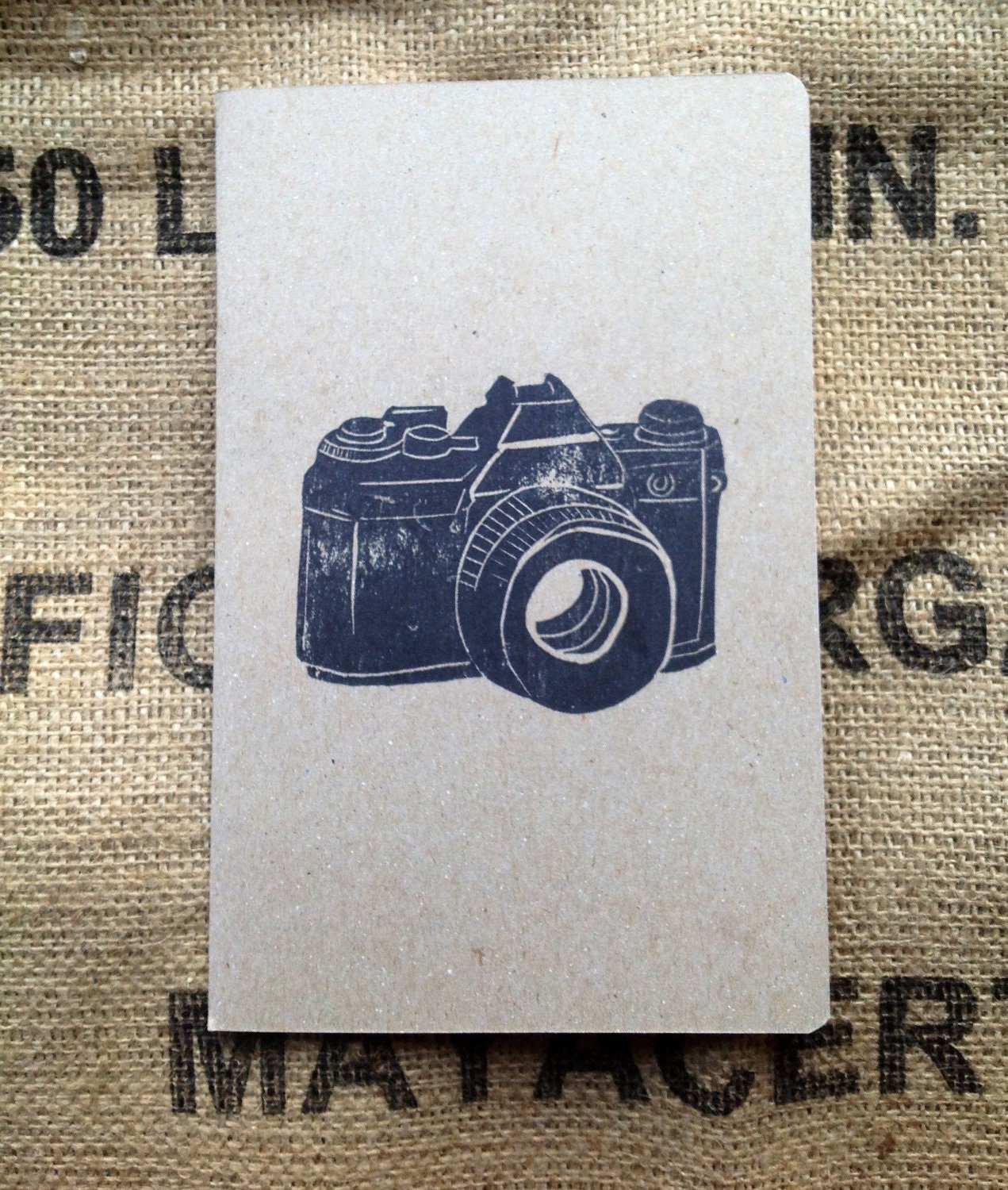 recycled notebook with camera