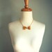 clearance - old stock - wee bowtie necklace