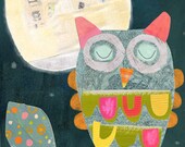 Midnight Owl 8x10