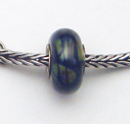 Multi-color Raku  - Troll / Bracelet Bead - (JUNE- 06)