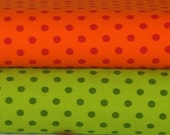 Knit euro french dots bundle 2 yards total