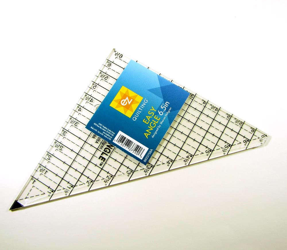 EZ Angle Acrylic Quilting Ruler 6.5 by Sharon Hultgren