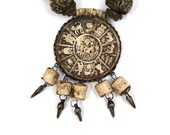 Vintage Zodiac Statement Necklace