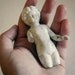 vintage frozen charlotte porcelain doll from Germany, rare extra large size