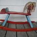 Vintage Rocking Horse Hobby Horse 1940s