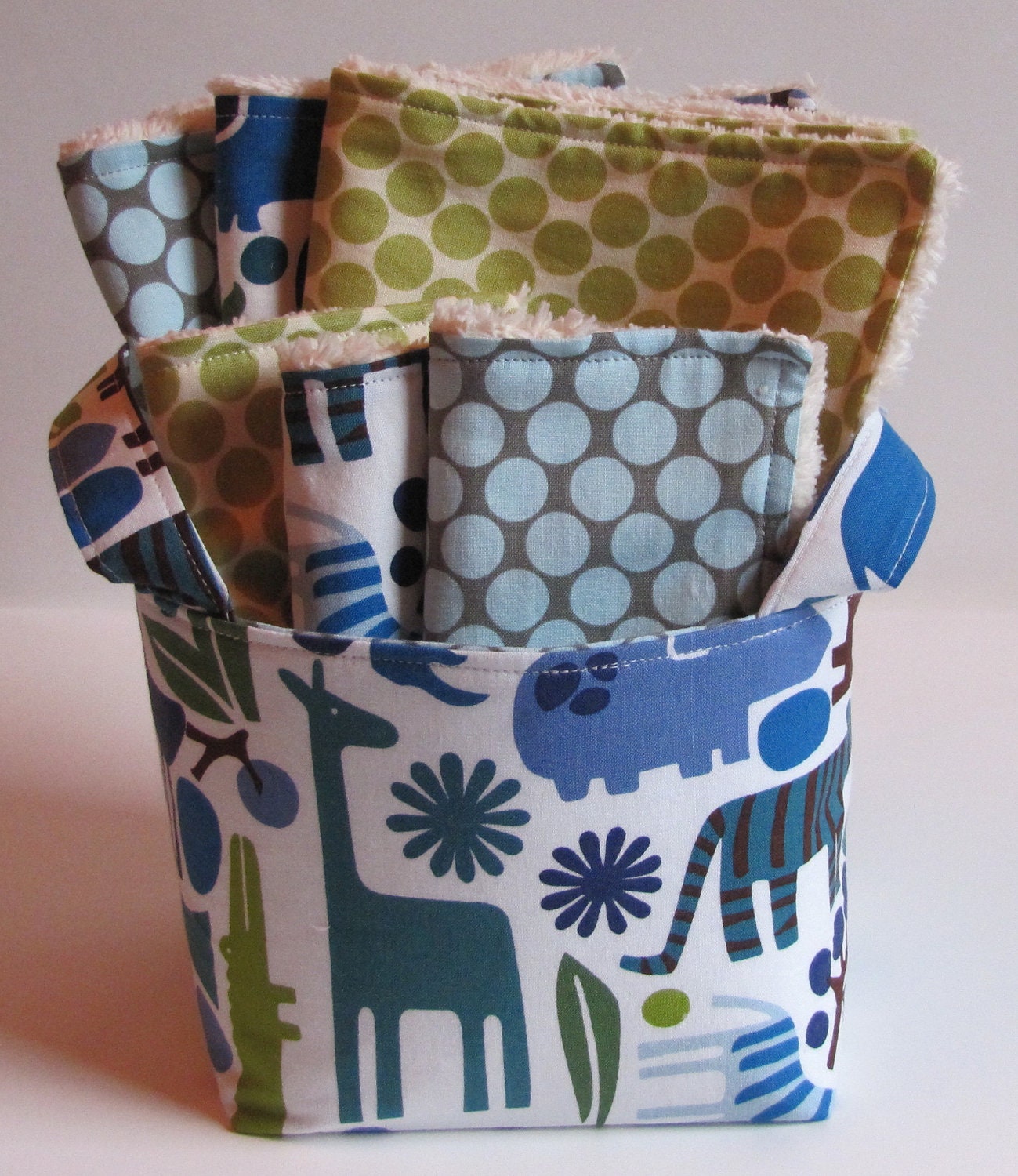 Baby Boy Gift Set 7 pcs.-2 d Zoo