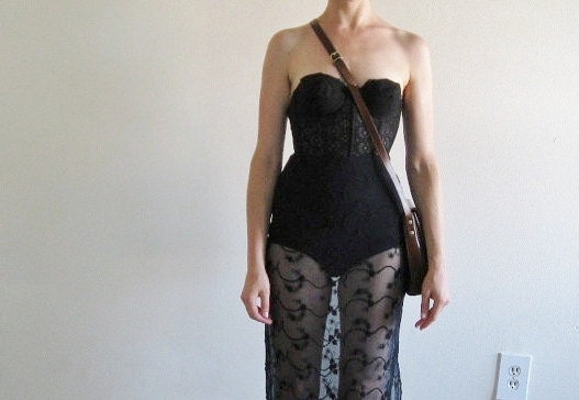sheer navy embroidered floral skirt .extra small.small .sale s a l e