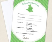 Alligator party - Set of 15 thank you cards - Printable file also available Il_170x135