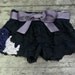 Fall lace rose shorts, womens clothing, embellished , French market, rustic, gypsy cowgirl, navy shorts, fall clothing