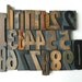 RESERVED Letterpress Custom Set