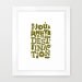 Framed Journey Quote, The Journey Is The Destination, Green, White, Adventure, Office, Home Decor, Avocado, Travel, Faith, Purpose