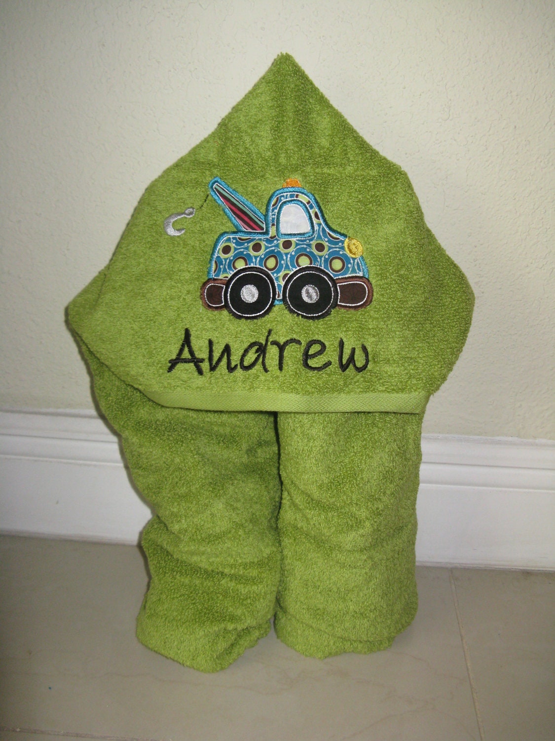 Getting Around Hooded Towel