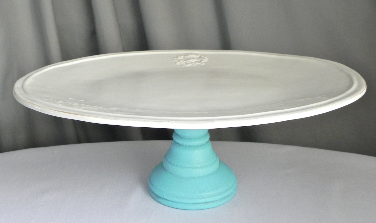 Cake Stand Cupcake Stand Dessert Wedding Decor.Tiffany's Blue Wedding By E. Isabella Designs. As Featured In Martha Stewart Weddings.