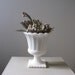 Vintage Milk Glass Pedestal Vase