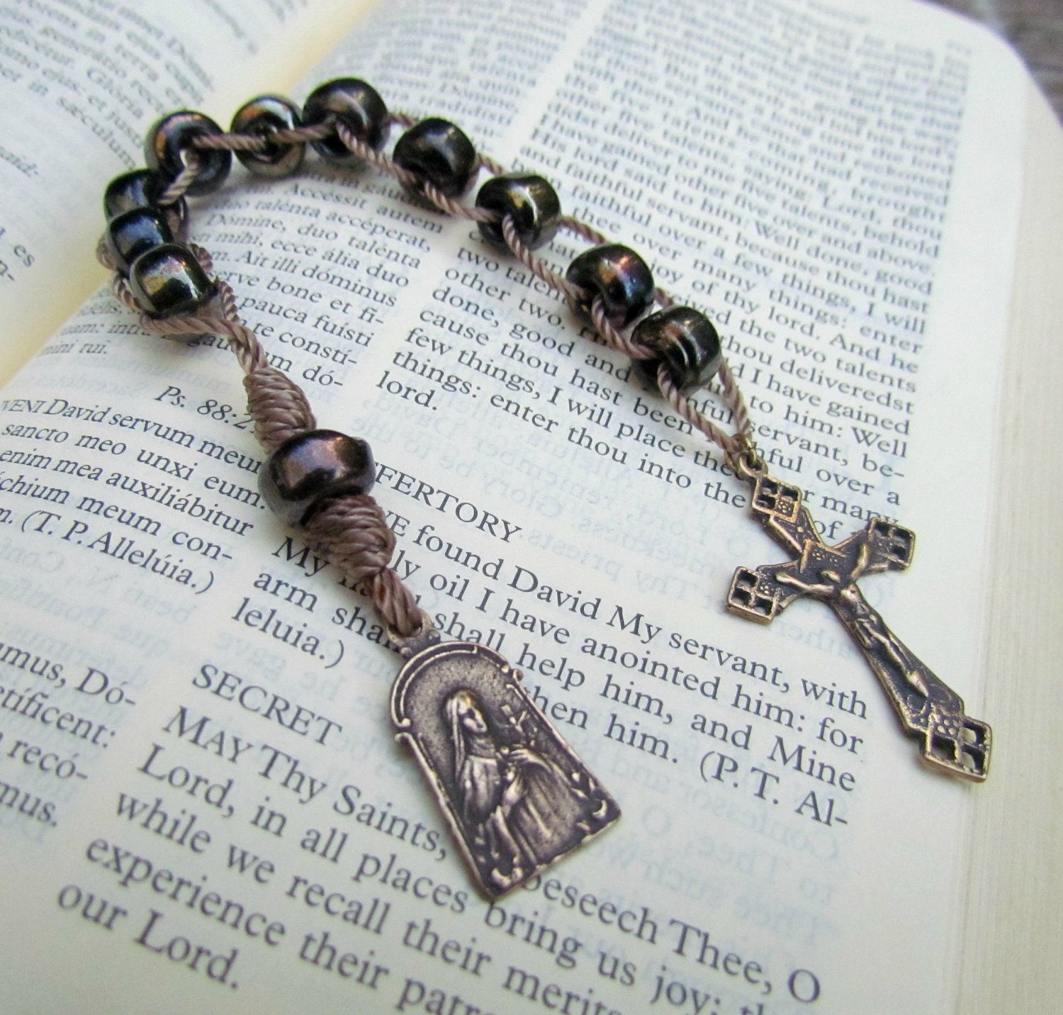 St Therese Sacrifice Beads And One Decade By Gracefulrosaries 1327