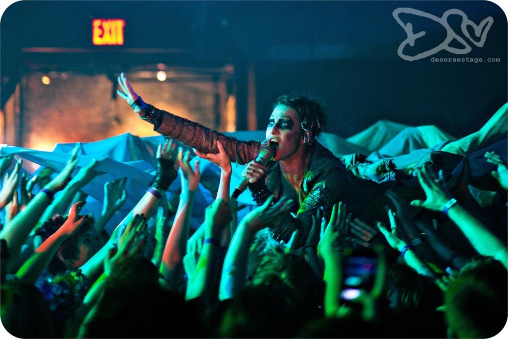 Amanda Palmer 8x10 Fine Art Print - Live in NYC, Webster Hall, 9/11/12