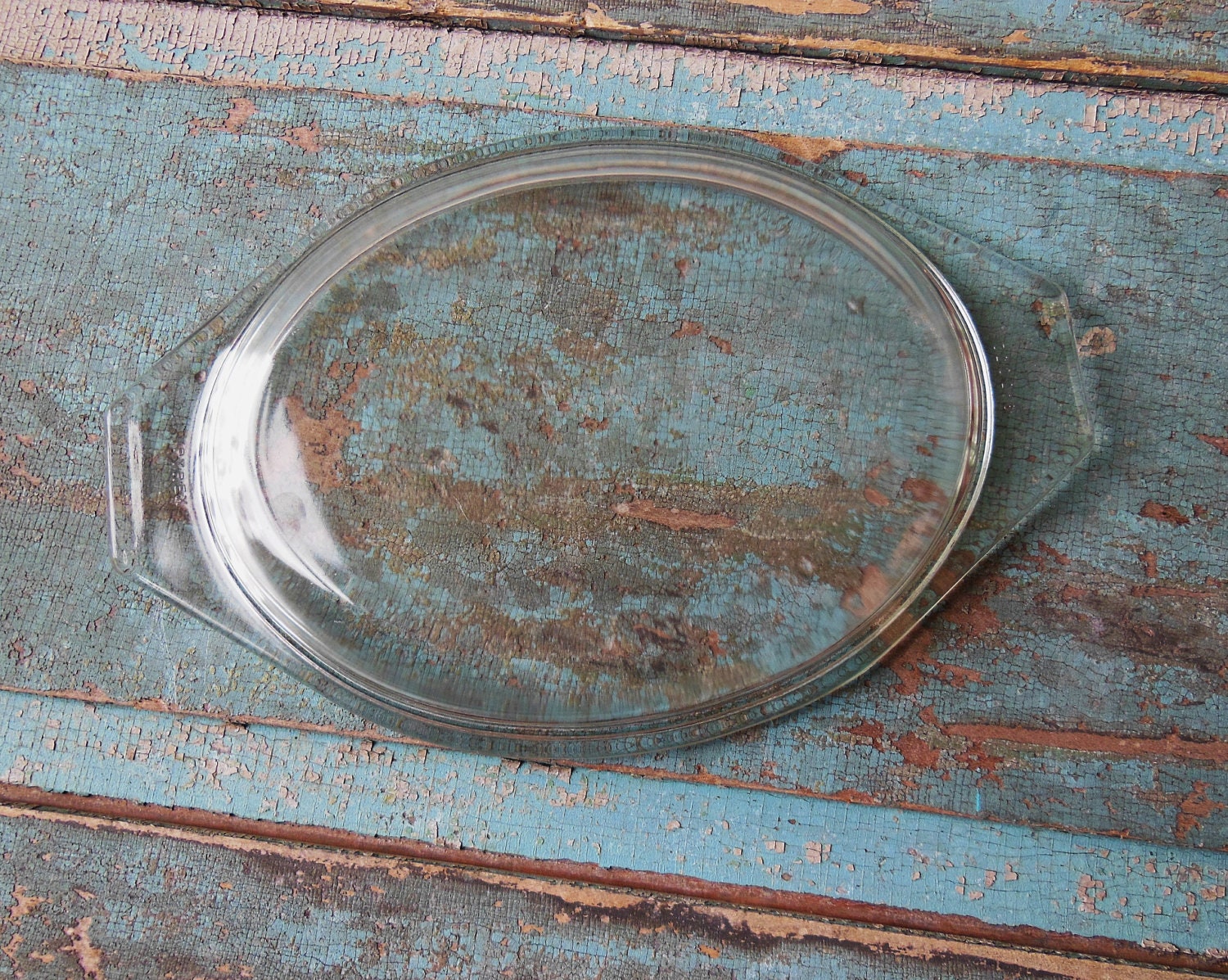 Pyrex Glass Oval Lid 943 Fits 1.5 Quart Casserole