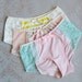Three Pairs for Seventy Dollars Beautiful Handmade Hipster Panties Made to Order