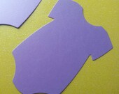 DIY Invitation- Die Cut Onesie (Set of 10)
