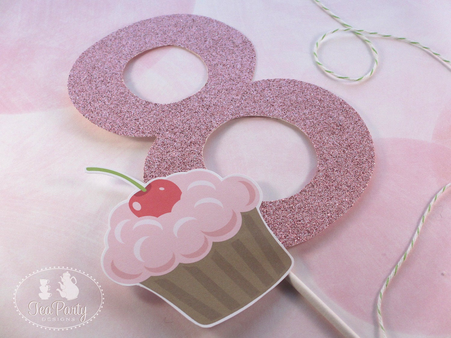 Baking Party Custom Cake Topper - Bake Shoppe Collection from Tea Party Designs Il_570xn