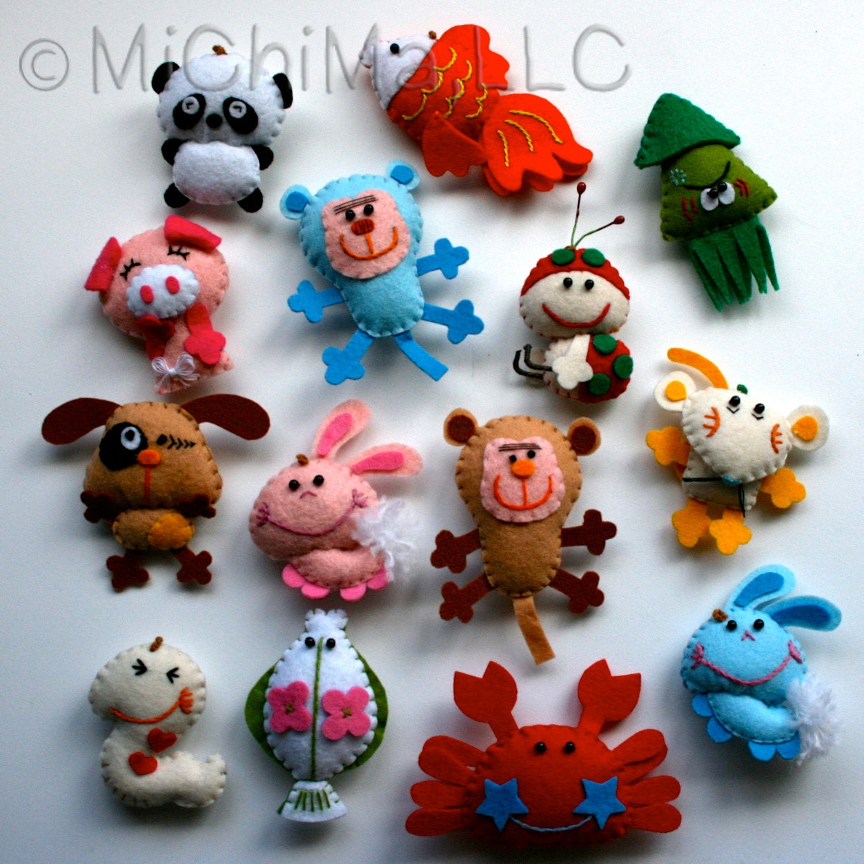 felt stuffed toys