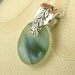 GENUINE Santa Cruz Sea Glass Necklace Opalescent Blues And Greens