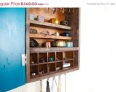 ON SALE Jewelry organizer, Jewelry display, jewelry storage,  jewelry holder, Jewelry closet, jewelry cabinet..... Handmade by TangleandFol