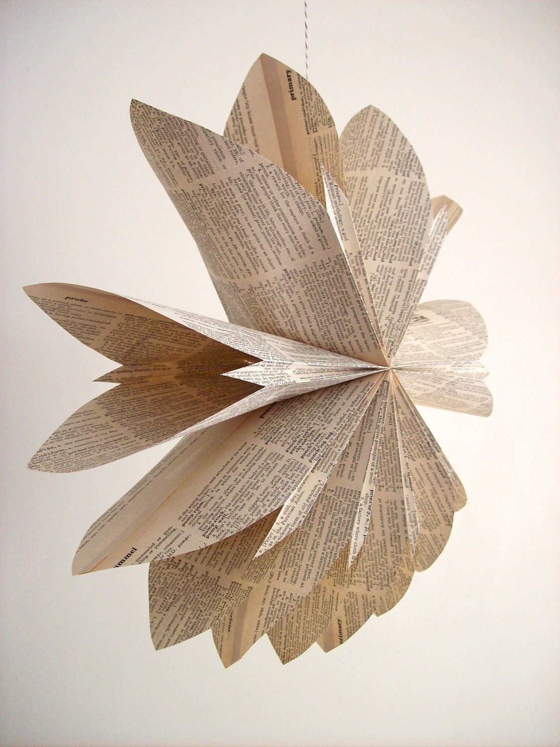 Hanging Paper Flower -- Made-To-Order