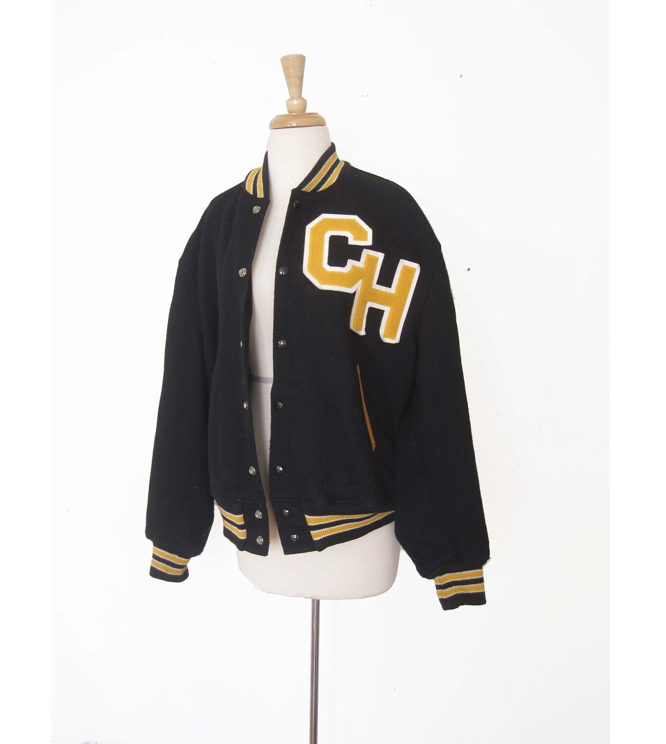 1960s Letterman Varsity High School Jacket Men's Medium Women's Large ...