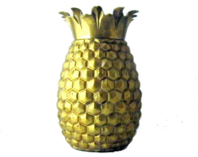 Vintage Brass Pineapple