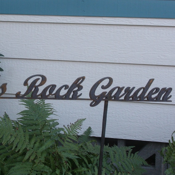 rustic Sign  garden signs on fttdesign by Garden CUSTOM Etsy Rustic custom