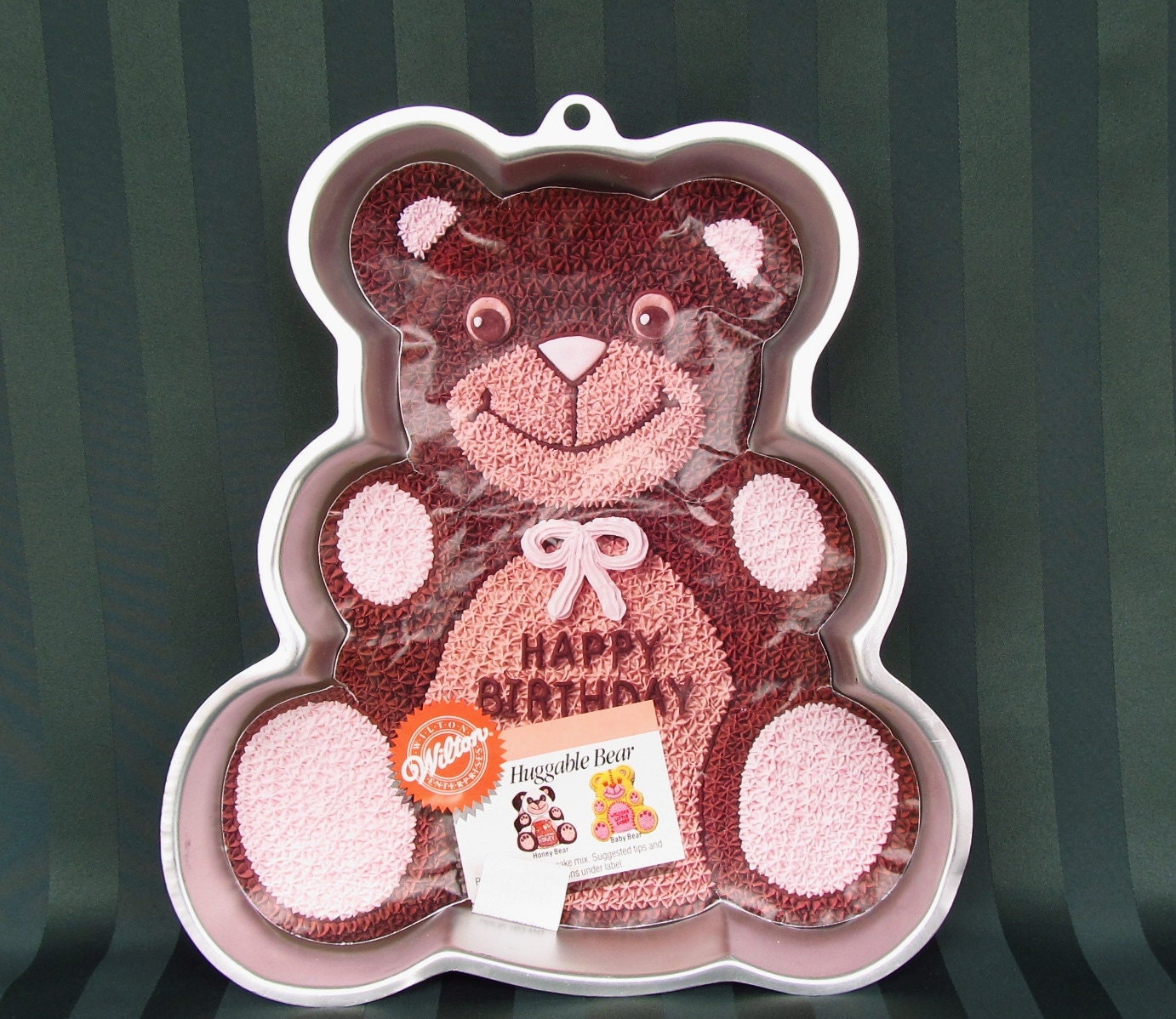 stand up teddy bear cake pan