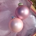 Custom order for Camille only-2 small pink bulbs and 2 red and gold bulbs